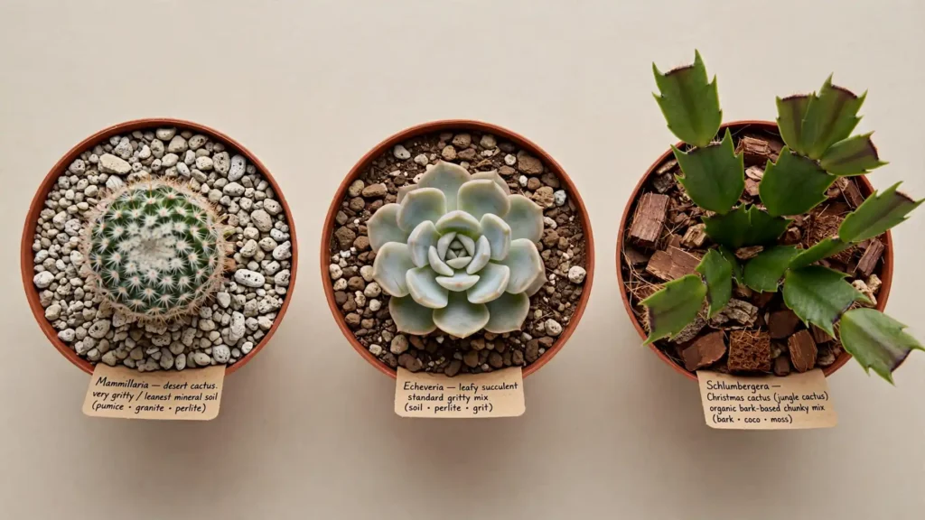 desert-cactus-vs-leafy-succulent-vs-jungle-cactus-soil-type-mammillaria-echeveria-schlumbergera